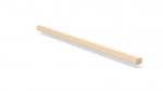 Puidust liist, pruun, 2100 mm x 18 mm