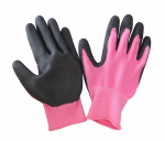 Kindad kummeeritud Garden Center C22DPJB-F, must v./roosa v., M