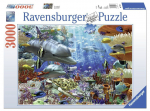 Pusle Ravensburger Underwater life 170272, 121 cm x 80 cm, 3000 tk, mitmev&auml;rviline