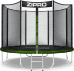 Batuut Zipro Jump Pro 8FT, 252 cm, turvav&otilde;rguga, redeliga