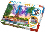 Pusle Trefl Crazy Shapes Heaven Over Paris 11115, 68 cm x 48 cm, 600 tk, mitmev&auml;rviline