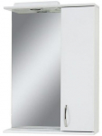 Peegelkapp Sanservis Standart Z 50 with mirror, valge v., 17 cm x 50 cm x 86.5 cm