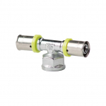 Adapter Arco 8744, 20mm x 1/2" x 20mm, messing