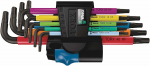 Kruvikeerajate komplekt Wera Multicolour Torx, 13.2 cm, 9 tk