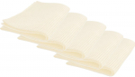K&ouml;&ouml;gir&auml;tikute komplekt Bradley Waffle 129543, kreemjasvalge, 60 cm x 40 cm, 5 tk