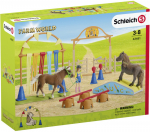 Komplekt Schleich Farm Wild Pony Agility Training 42481, 53 cm, mitmev&auml;rviline