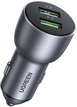 Auto laadija Ugreen CD213 10144, 2 x USB, must v., 36 W