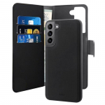 Telefoni &uuml;mbris Puro Wallet, Samsung Galaxy S22, must v.