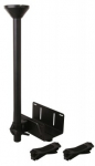 Statsionaarse arvuti hoidja Techly ICA-CS 63 PC Holder For Desk Side Board, must v.