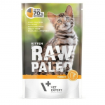 Kassi m&auml;rgtoit Raw Paleo Vet Expert Kitten, kalkun, 0.1 kg
