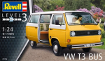Konstruktor Revell VW T3 Bus 07706, 77 tk, kollane v.