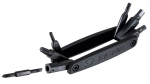 Multifunktsionaalne t&ouml;&ouml;riist Sigma Small Pocket Tool TOOL245, kumm/teras, must
