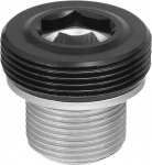 &Uuml;hendusvarda poldid SunRace For ISIS M12 CHWH158, metall, h&otilde;be/must, 2 tk