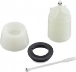 Pidurite &otilde;hu v&auml;ljalaske komplekt Shimano TL-BR003 Y13000100, plastik, valge v./must v.