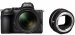 S&uuml;steemne fotoaparaat Nikon Z5 + Nikkor Z 24-70mm f/4 S + FTZ II Mount Adapter, must v.