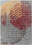 Vaip sise Kayoom Dilan 400, eriv&auml;rviline/punane v., 230 cm x 160 cm
