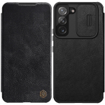 Telefoni &uuml;mbris Nillkin Qin Leather Pro NLK524, Samsung Galaxy S22 Plus/Samsung Galaxy S22 Plus 5G, must v.