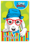 Vihik Lastva Dog Party Kids, jooneline, A5, 52 lehte