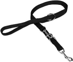 Koera rihm Beeztees, must, 2 m x 25 mm