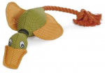 M&auml;nguasi koerale, k&ouml;is Beeztees Duck 619602, 45 cm, roheline v./oranž v.