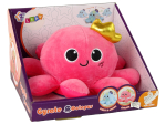 Arendav m&auml;ng, h&auml;&auml;lega, kaheksajalg Lean Toys, 15 cm, roosa v.