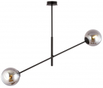 Valgusti rippuv Emibig Linear 2, E14, 2 x 10 W, must v.