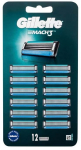 Žiletitera Gillette Mach3, 12 tk
