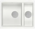 K&ouml;&ouml;givalamu Quadron Logan 150, graniit, 56 cm x 46 cm x 22 cm, valge v./roostevaba teras v.