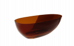 Vann, teisaldatav Besco Xara Earth Rust, 160 cm x 75 cm x 55 cm, must/oranž