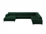 Nurgadiivan Micadoni Mamaia Velvet, roheline v., parem, 327 x 256 cm x 75 cm