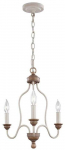 L&uuml;hter rippuv Elstead Lighting Hartsville 3, E14, 3 x 40 W, pruun v.