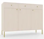 Kummut ADRK Tili, pruunikas v., 80 cm x 124.5 cm x 40.8 cm