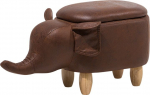 Tumba Beliani Elephant, tumehall v., 32 cm x 70 cm x 35 cm