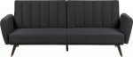 Diivanvoodi Beliani Vimmerby, must v., 212 x 80 cm x 90 cm