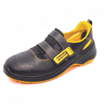 T&ouml;&ouml;sandaalid meeste Panda Safety Venezia MF S1P SRC, ilma s&auml;&auml;reosata, ilma soojenduseta, must v./kollane v., 47 suurus