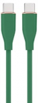 Juhe Gembird Premium silicon USB Type-C Male, USB Type-C Male, 1.5 m, roheline