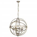 Valgust rippuv Searchlight Orbit 2476-6AB, 42 W, E14 (kahjustatud pakend)