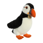 Pehme m&auml;nguasi pingviin Aurora Miyoni, valge v./must v., 25 cm