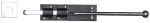 Ukseriiv Okko GB-1042, must v., 38.1 cm