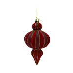 J&otilde;ulupuu ehe Christmas Touch EB440039, kuldne v./punane v., 15.5 cm, klaas
