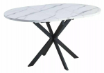S&ouml;&ouml;gilaud pikendatav Gaston, valge/must, 100 - 135 cm x 100 cm x 75 cm (defekti/puudusega kaup)