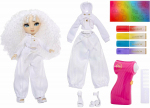 Nukk aksessuaaridega Rainbow High Airbrush & Create, 28 cm, sinine v.