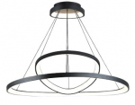 Valgusti rippuv Domoletti KOTILA, LED, 3000 - 6500 &deg;K, 0 x 45 W, must v.