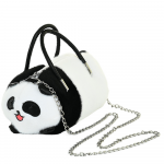 Pehme m&auml;nguasi, kott panda Lean Toys, valge/must, 10 cm