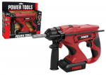 M&auml;nguasi meistri t&ouml;&ouml;riist, puur Tegole Power Tools, must v./punane v.