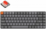 Juhtmevaba arvutiklaviatuur Keychron K3 Max K3M-B1 Low Profile Gateron Mechanical Red, EN, must v.