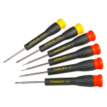 Kruvikeeraja komplekt Stanley STHT0-62631, 19 cm, 6 tk