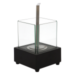 Biokamin Esschert Design Square S, 21.2 cm x 16 cm, must v.