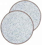 Lauamatt Homla Salado 244263, 38 cm x 38 cm, 2 tk, Sinine v.