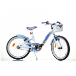 Laste jalgratas, laste Dino Bikes Snow Queen, sinine v./valge v., 20"
